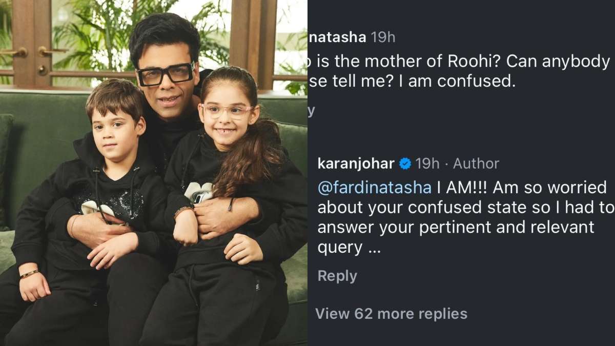 Karan Johar Shuts Down Troll Asking About Roohi's Mom on Instagram