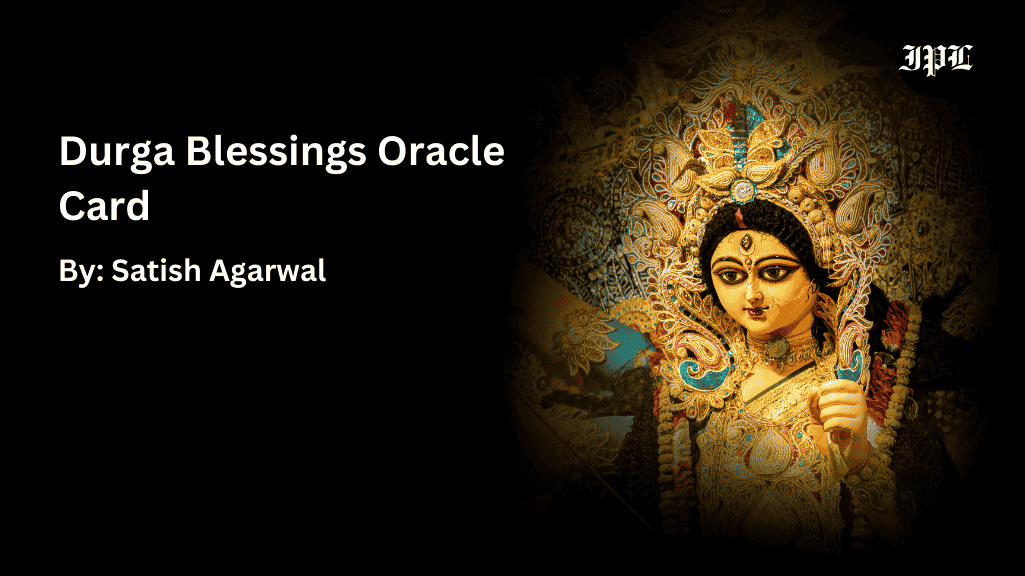 Durga Blessings Oracle Card- Satish Agarwal