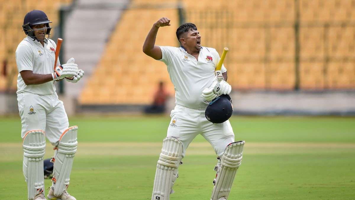 Sarfaraz Khan's Epic Century Matches Legends Tendulkar and Dravid in Irani Cup!