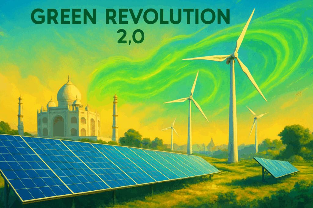 Зеленая революция 2.0: Становится ли Индия лидером в области возобновляемой энергии вопреки вызовам?